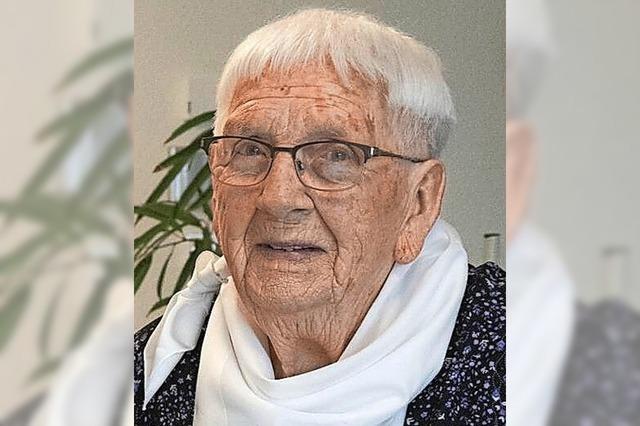 Meta Hulda Herrmann feiert 102. Geburtstag