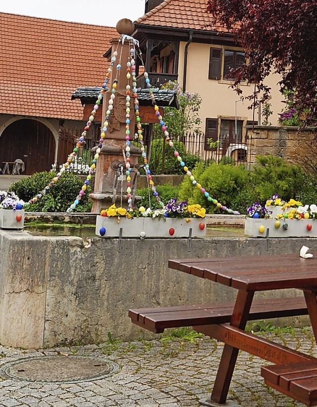 Brunnen geschmckt, aber kein Fest  | Foto: Silke Hartenstein