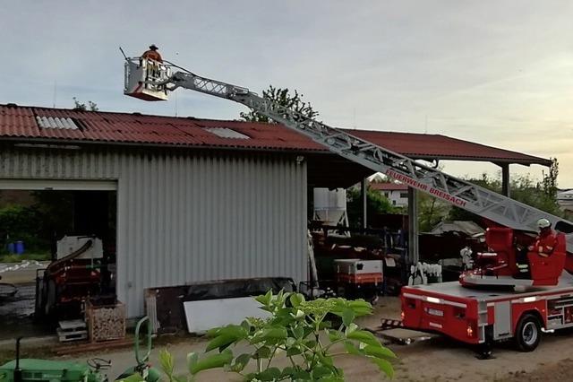 Feuerwehreinsatz in Merdingen