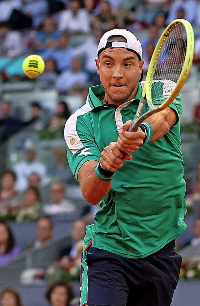 Jan-Lennard Struff beim ATP-Turnier in Madrid  | Foto: THOMAS COEX (AFP)