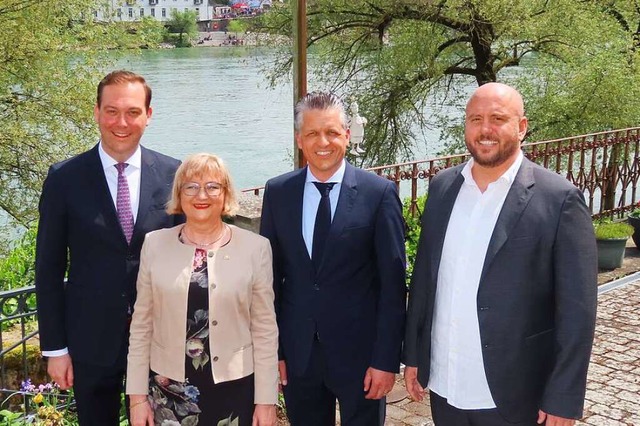 Thorsten Frei von der CDU-Bundestagsfr.... Geburtstag der CDU in Bad Sckingen.  | Foto: Gerd Leutenecker