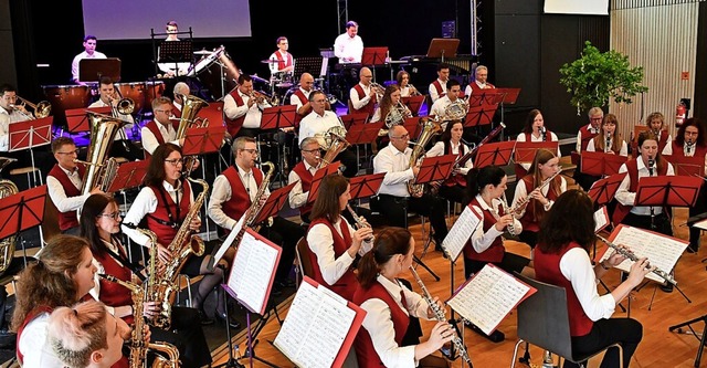 Der Musikverein Herten im St. Josefshaus   | Foto: Heinz und Monika Vollmar