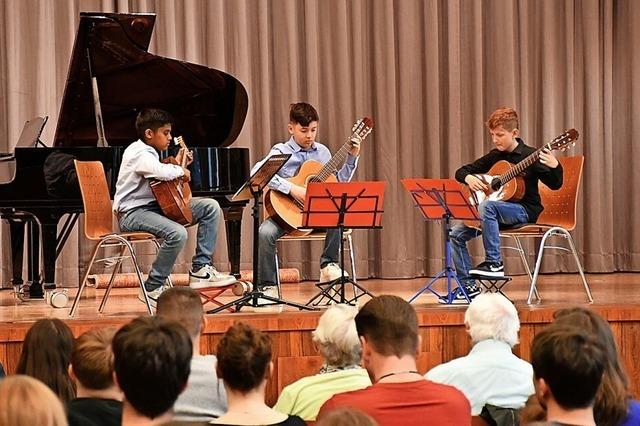 Schüler zeigen die Vielfalt der Musik