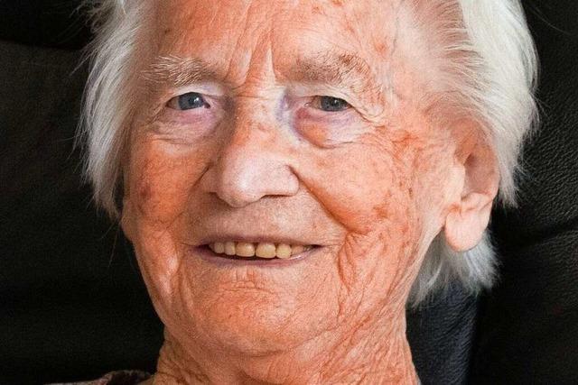 Die älteste Müllheimerin wird 103 – zum ersten Mal richtig krank wurde sie mit 99 Jahren