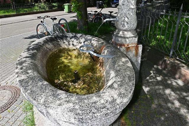 In Freiburg gibt’s Trinkwasser aus 30 weiteren historischen Brunnen