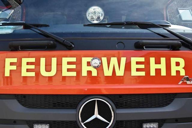 Kurzschluss an Stromleitung in Oberrotweil löst Feuerwehreinsatz aus