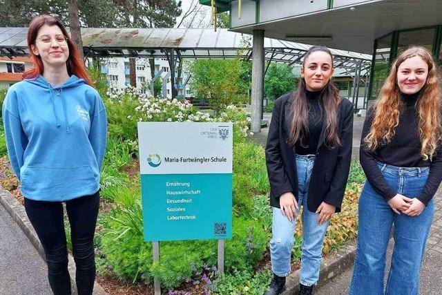Drei Schlerinnen der Maria-Furtwngler-Schule in Lahr beschreiben ihren Weg zum Abitur