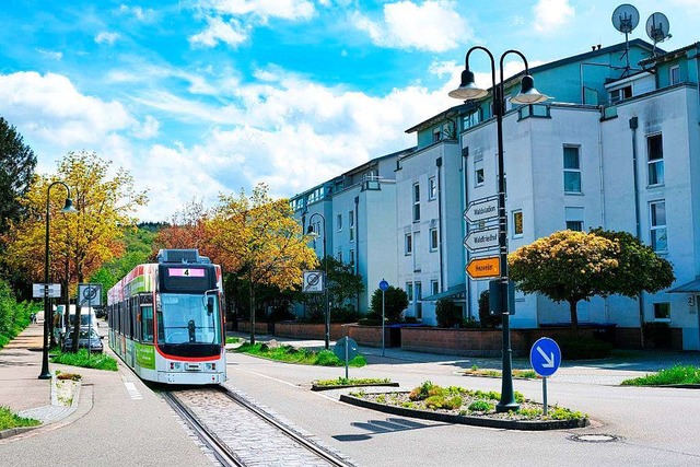 Rollt in zehn Jahren eine Straenbahn ...te ein Schritt in diese Richtung sein.  | Foto: Bernd Kristinus