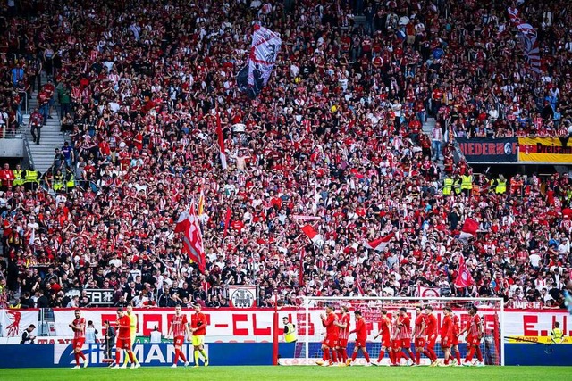 Das Verhalten der Fans im Stadion ist ...ehr Untersttzung vom Verein erhoffen.  | Foto: Tom Weller (dpa)