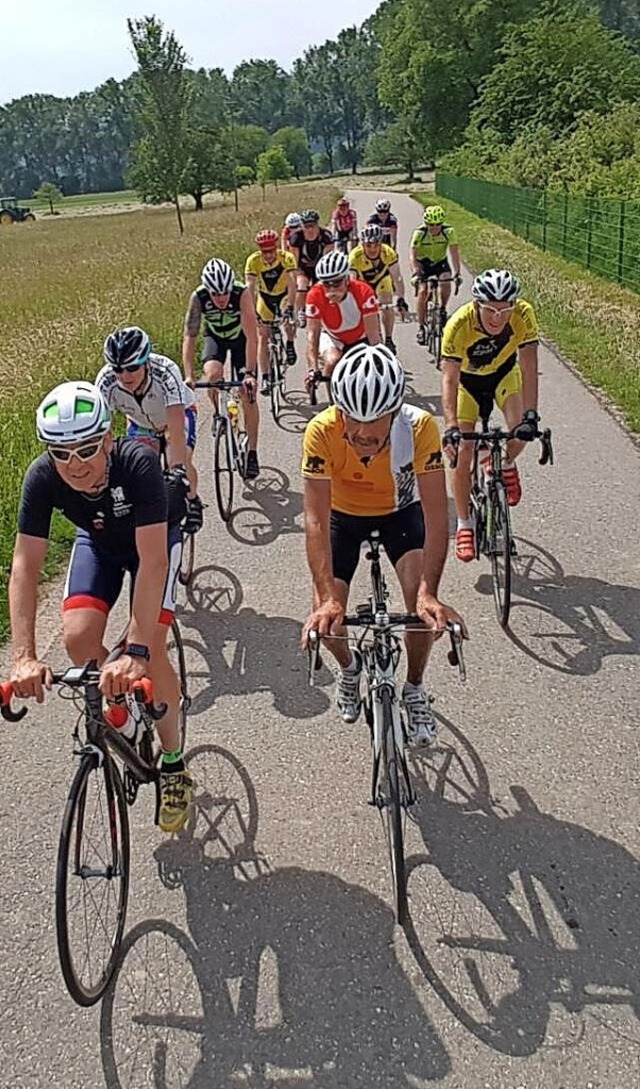 Der Radsportverein RSV Rheinfelden sta...4. Juni seine zwlfte Benefiz-Radtour.  | Foto: Kristoff Meller