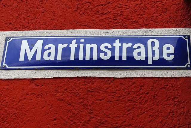 Die Hauptstrae der Lwenstadt ist nach Martin Gerber benannt.  | Foto: Martha Weishaar