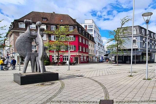 Grne Oase auf dem Friedrichplatz: Rheinfelder Klimabeirat prsentiert Vorschlge