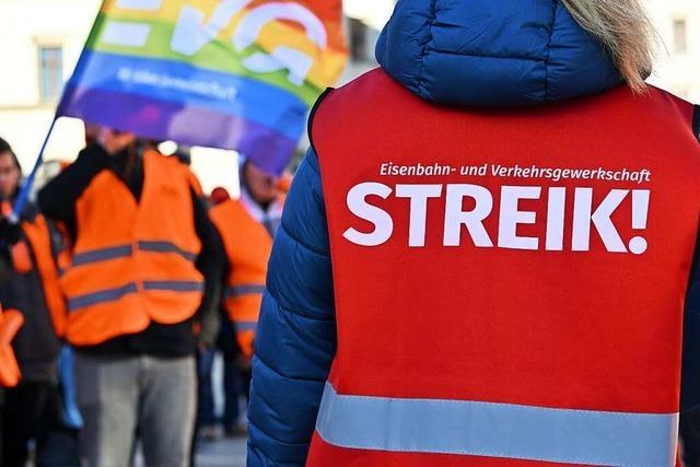 50-Stunden-Bahnstreik ab Sonntagabend angekndigt