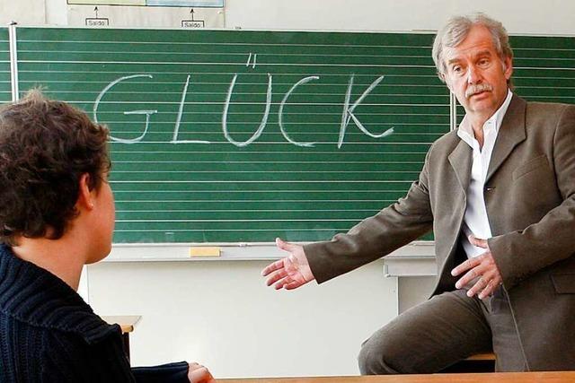 Wie ein Heidelberger Pädagoge lange für das Schulfach Glück kämpfen musste