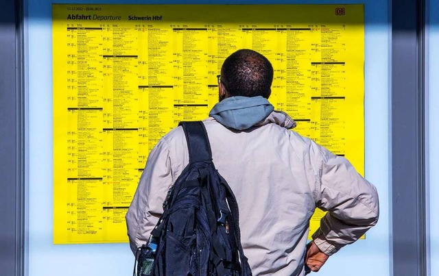 Die EVG erhht mit 50-stndigem Streik ab Sonntagabend Druck auf die Bahn,  | Foto: Jens Bttner (dpa)