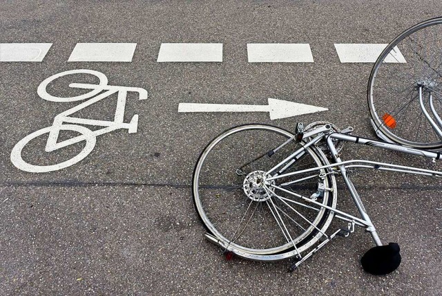 Eine Fahrradfahrerin wurde bei einem U...iburger Altstadt verletzt. Symbolbild.  | Foto: Thomas Kunz