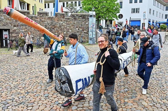 Bereits im April wurde fr eine Legalisierung von Cannabis demonstriert.  | Foto: Michael Bamberger