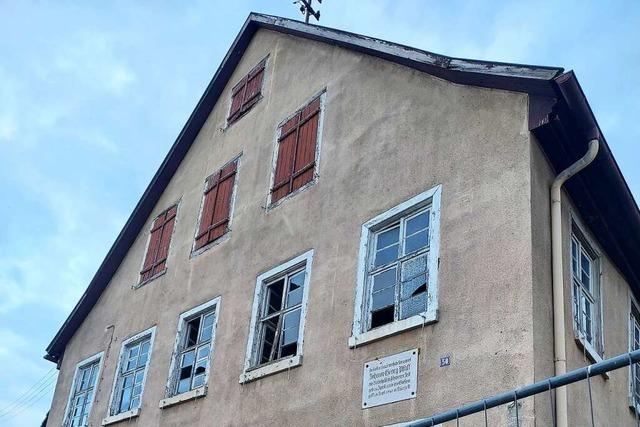 Der Abrisstermin fr das ehemalige Gasthaus Kreuz in Krzell steht fest