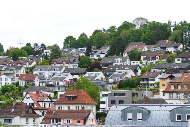 In manchen Bereichen am Hnerberg sieh...auungsplan nur Zweifamilienhuser vor.  | Foto: Peter Gerigk