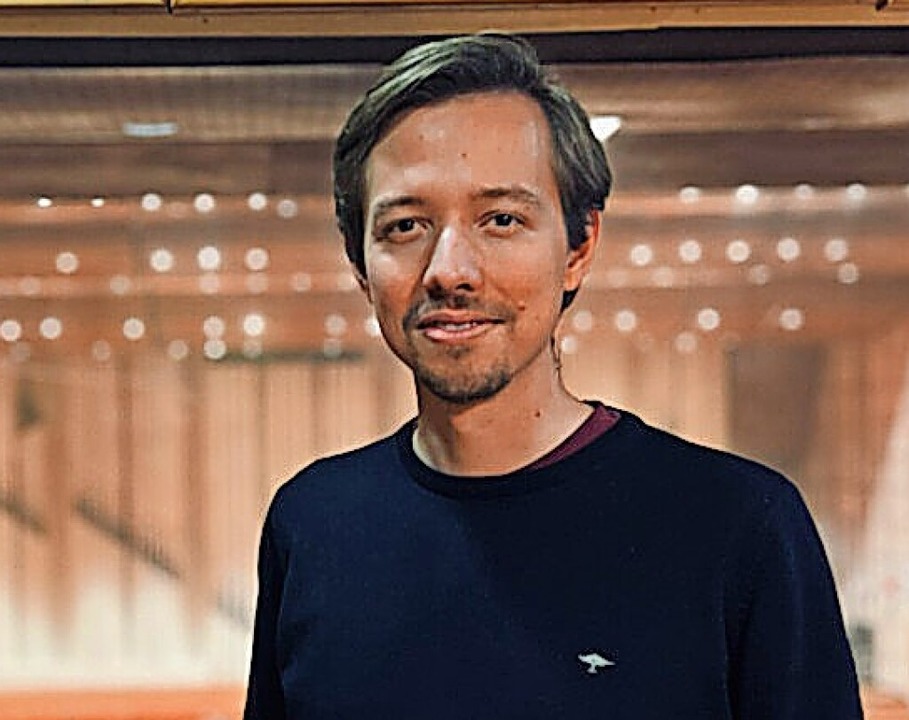 Leonard Kner (links) im Aufnahmestud...lm von Wim Wenders eingespielt wurde.   | Foto: Leonard Kner
