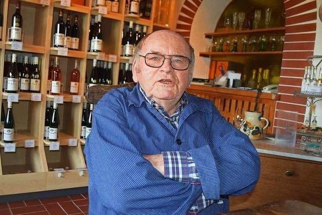 Die Durbacher Weinmacherlegende Heinrich Mnnle wird 90: 