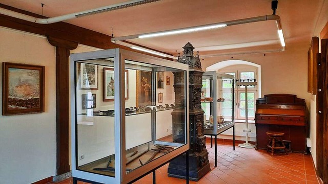 Die Ortsverwaltung hat den Museumsraum...iligenzeller Schlssle neu konzipiert.  | Foto: Ekkehard Klem