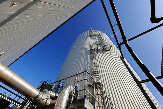 Eine Vergrungsanlage fr Biomll wie ...lldeponie Lachengraben gebaut werden.  | Foto: Ingo Schneider