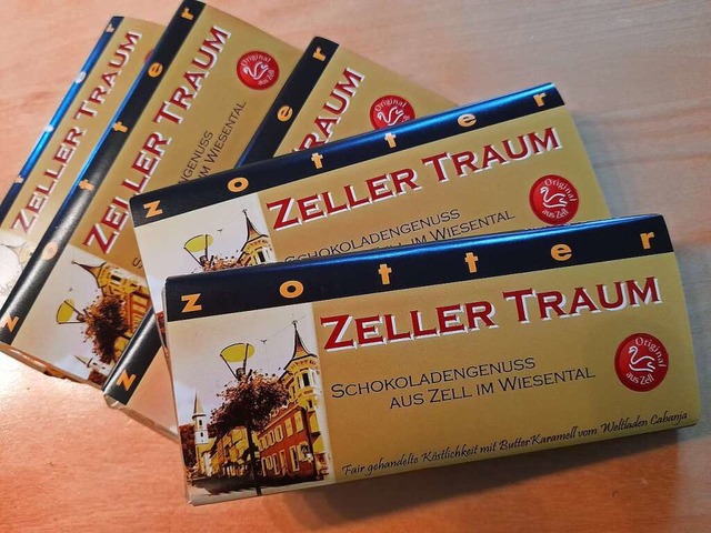 Die neue Schokoladenkreation vom Zeller Weltladen Cabanja  | Foto: Uli Merkle