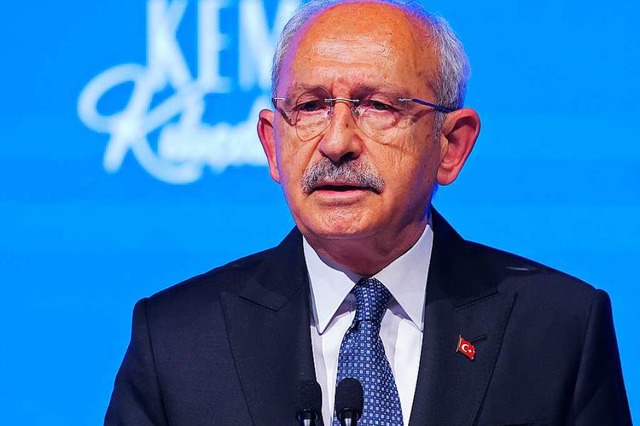 Der Zweitplatzierte: Kemal Kilicdaroglu  | Foto: - (dpa)