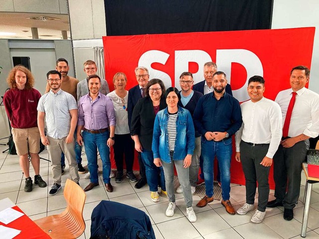 Gruppenfoto der Kreis-SPD mit MdB: Alb...da Andreescu,  Johannes Fechner (MdB).  | Foto: SPD Ortenau