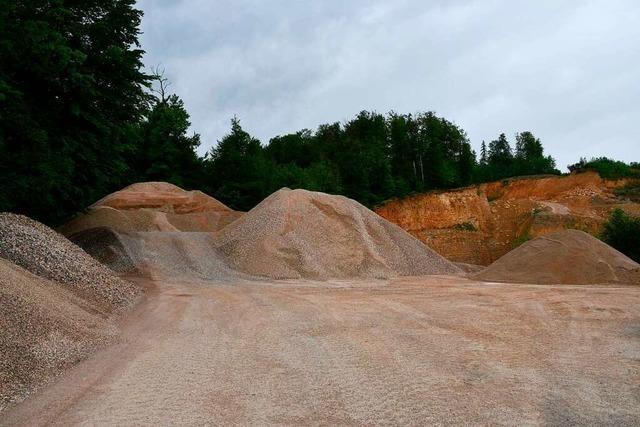 Erdaushublager soll am Steinbruch Kalkofen in Rheinfelden entstehen
