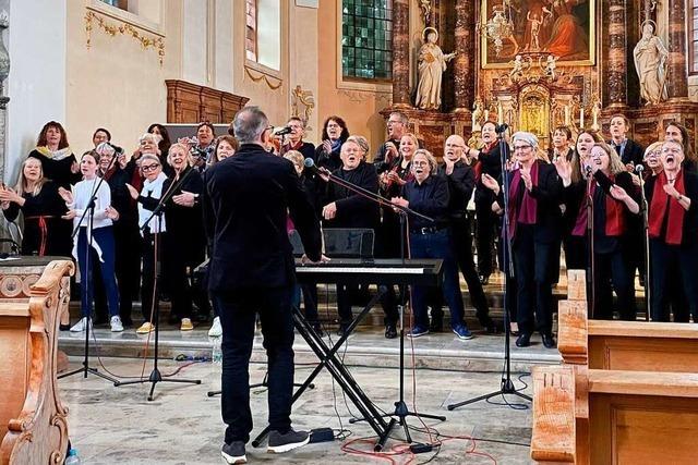 Projektchor bringt Gospelmusik nach Kappel-Grafenhausen
