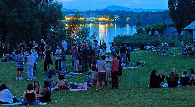 Der Seepark ist ein beliebter Treffpun...n zu schaffen. Das knnte sich ndern.  | Foto: Michael Bamberger