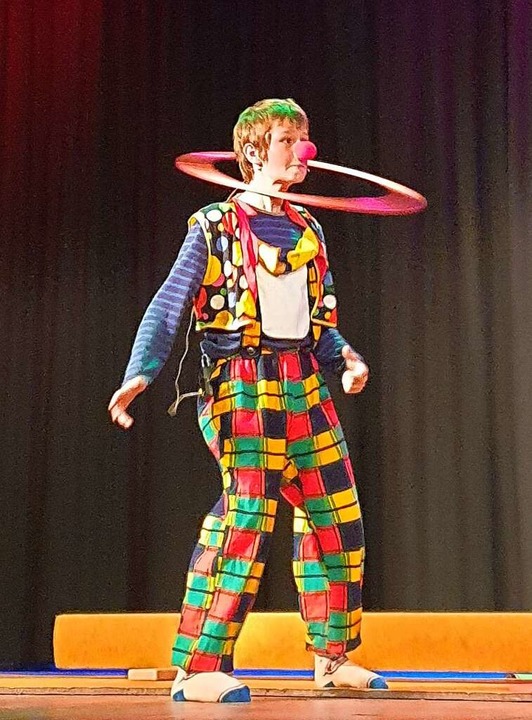 Der Clown der Zirkus-AG  | Foto: Sonja Niederer
