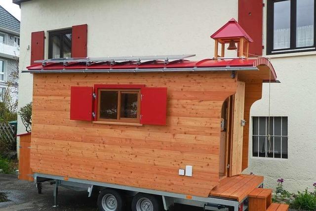 Eine rollende Kirche Typ Tiny House soll im Schwarzwald Gemeinden zusammenfhren