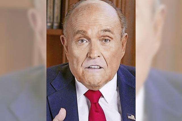 Schwere Vorwrfe gegen Giuliani
