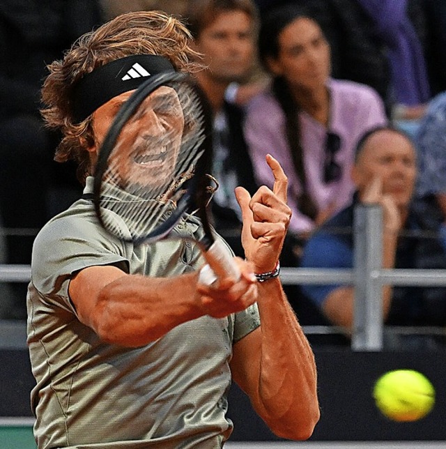 Alexander Zverev in Rom  | Foto: ANDREAS SOLARO (AFP)