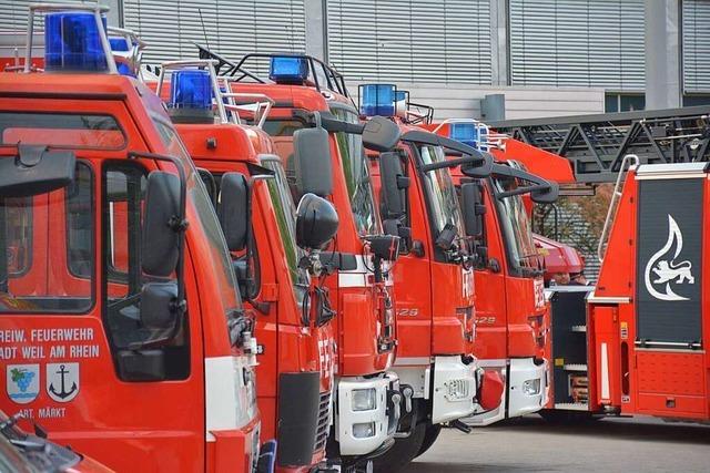 Feuerwehr ist in Weil am Rhein zu oft nicht schnell genug am Einsatzort