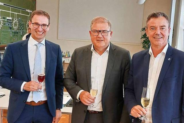 Volker Kieber ist neuer Vorsitzender des Zweckverbands Gewerbepark Breisgau