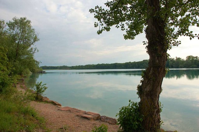 Noch ist es ruhig am Waldmattensee in Kippenheimweiler.  | Foto: Wolfgang Beck