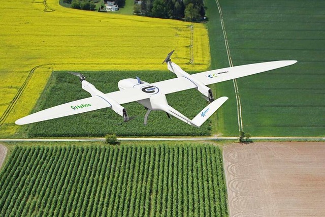 Mit einer solchen Drohne sollen Laborp...ach und Mllheim transportiert werden.  | Foto: German Copters