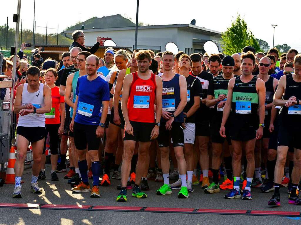 Groe Begeisterung und viel Einsatz beim Feierabendlauf in und um Buggingen.