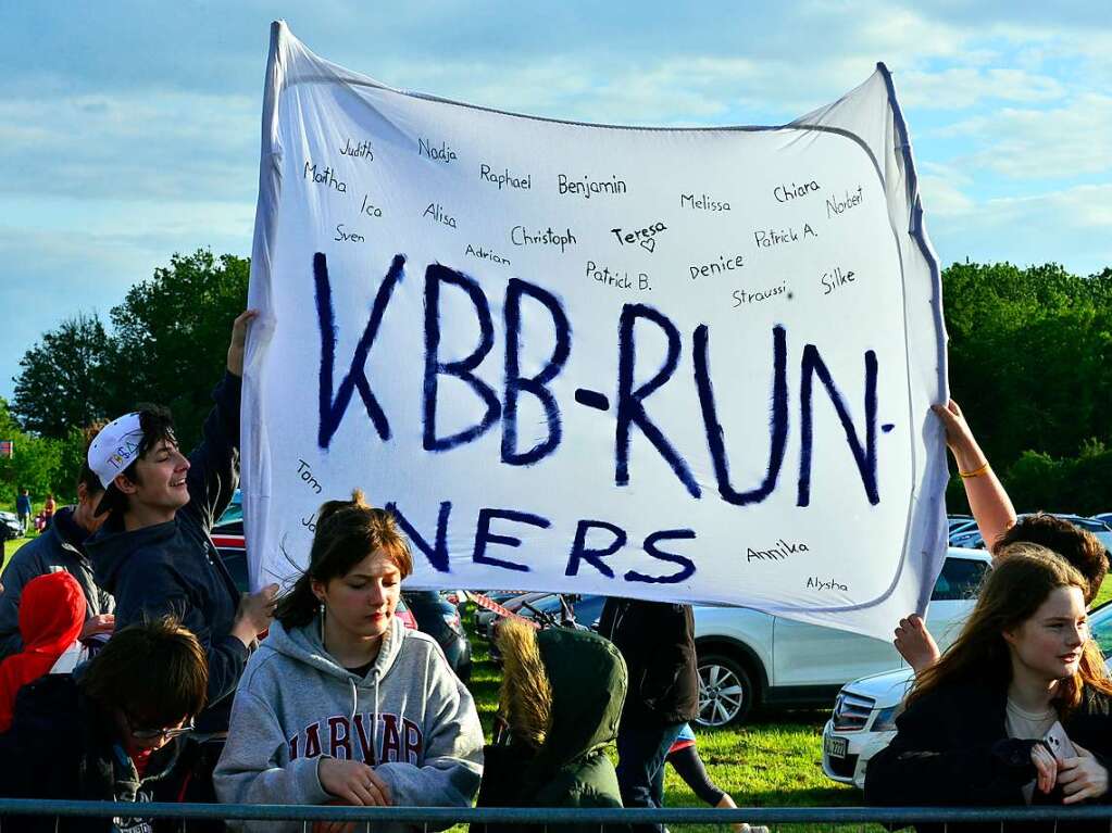 Groe Begeisterung und viel Einsatz beim Feierabendlauf in und um Buggingen.