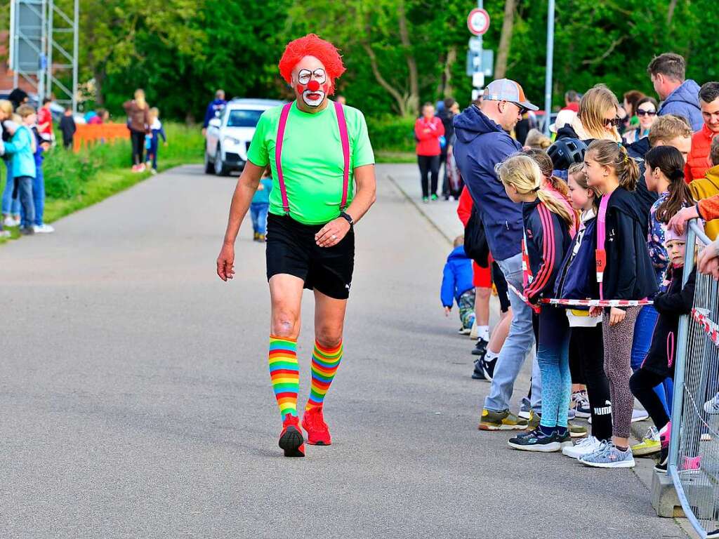 Groe Begeisterung und viel Einsatz beim Feierabendlauf in und um Buggingen.