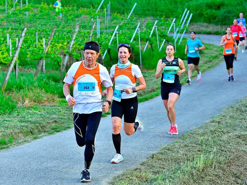 Groe Begeisterung und viel Einsatz beim Feierabendlauf in und um Buggingen.