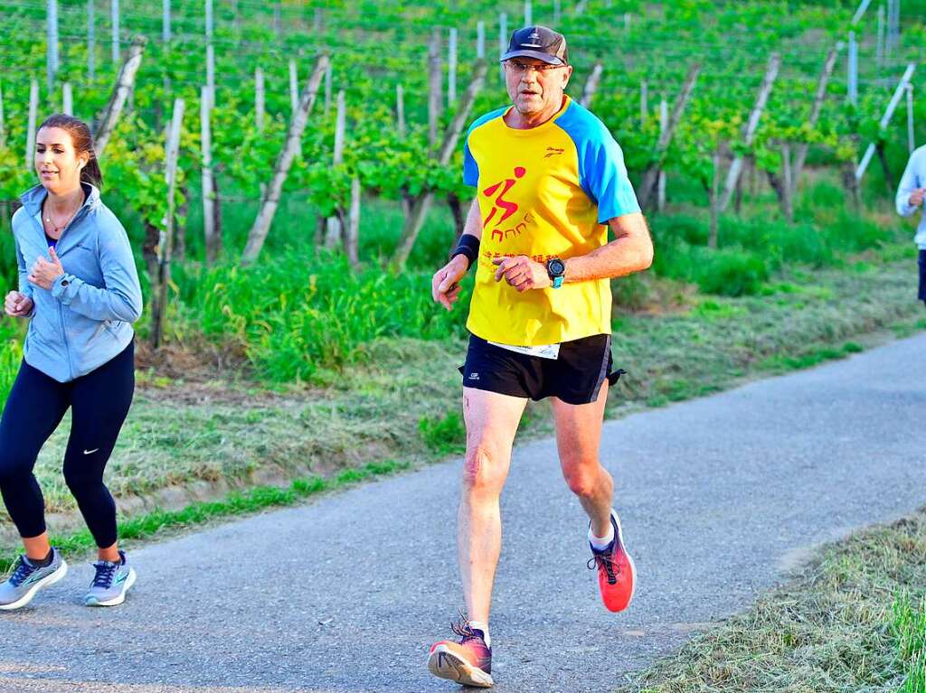 Groe Begeisterung und viel Einsatz beim Feierabendlauf in und um Buggingen.