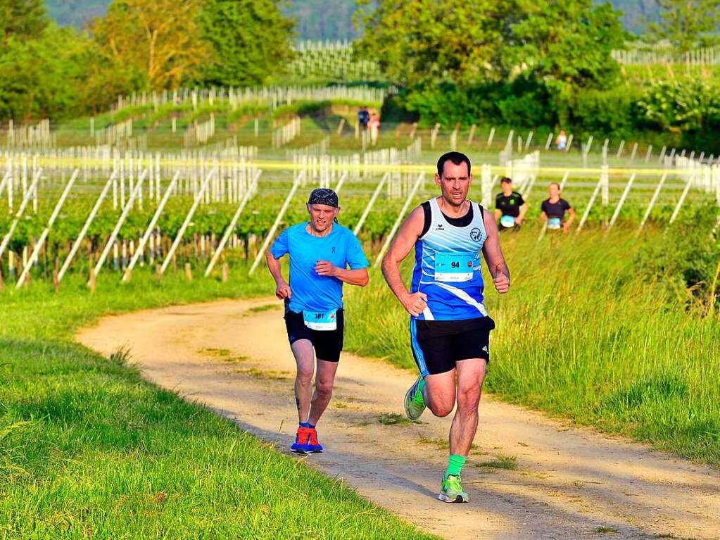 Groe Begeisterung und viel Einsatz beim Feierabendlauf in und um Buggingen.