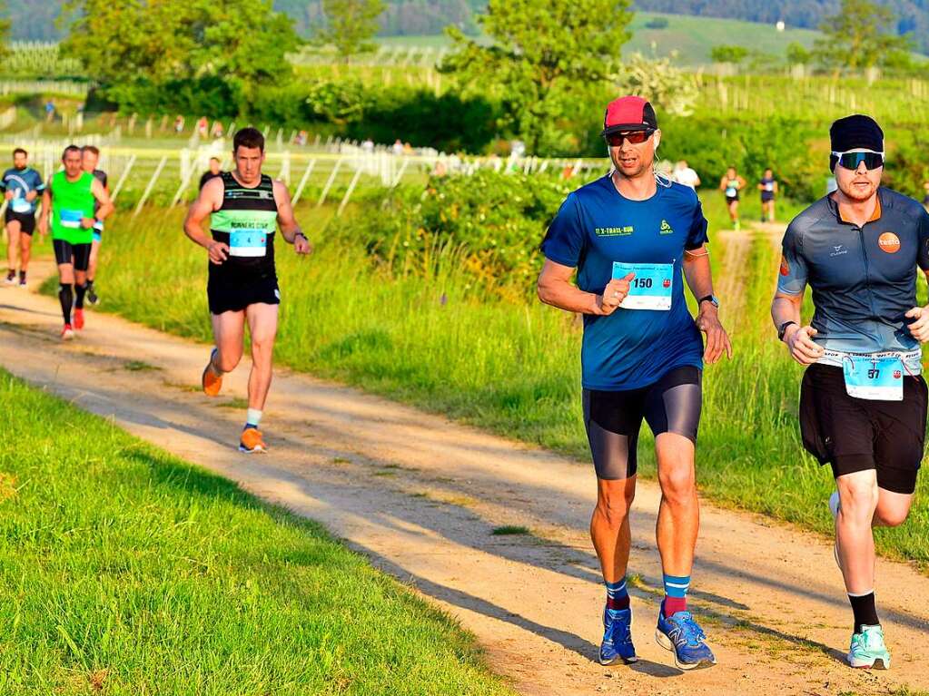 Groe Begeisterung und viel Einsatz beim Feierabendlauf in und um Buggingen.