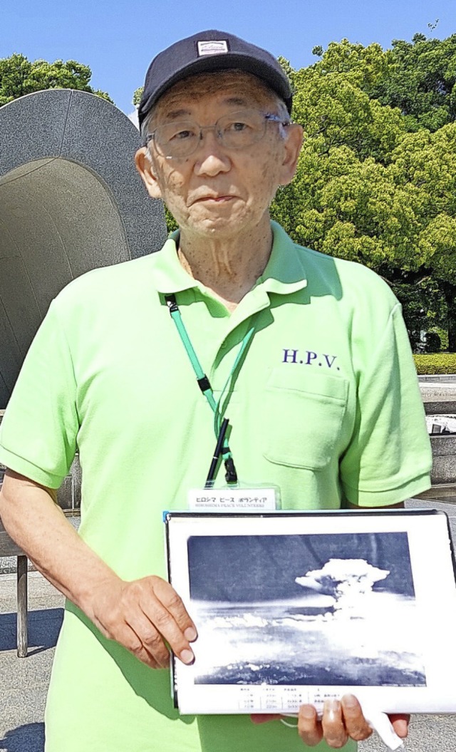 Kenichi Harada erinnert an den 6. August 1945. 