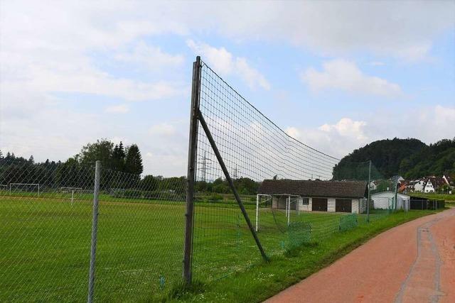 Sportplatzsanierung in Schwörstadt beschränkt sich aufs Nötigste